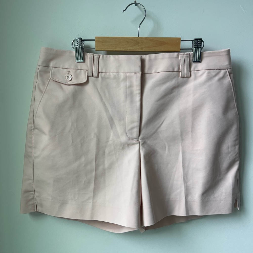 White House Black Market Pale Pink Dress Shorts